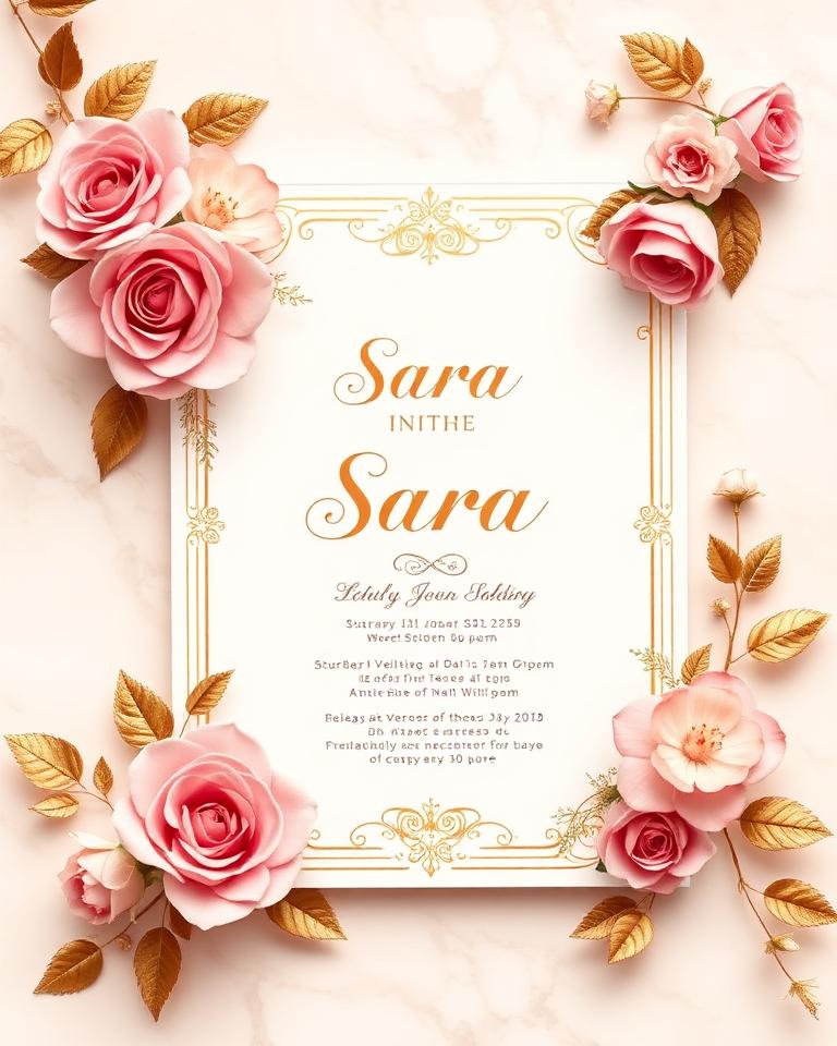 Sara's Wedding